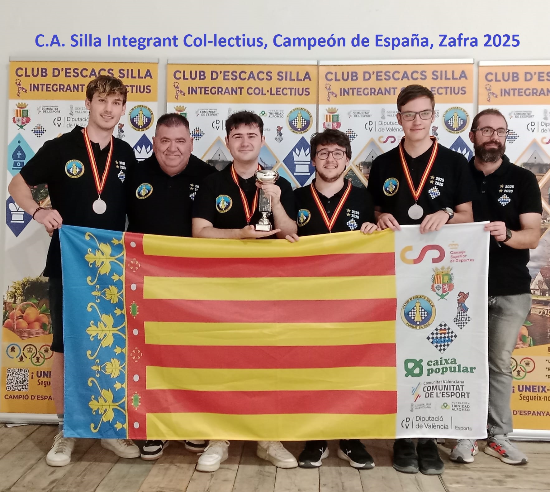 El C.A. Silla Integrant Col-lectius, Campeón de España, Zafra 2025